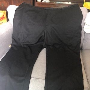 SAVANE Men’s Dress Slacks Black Size 50x32